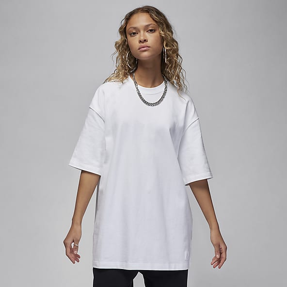 Tee shirt nike femme blanc cheap